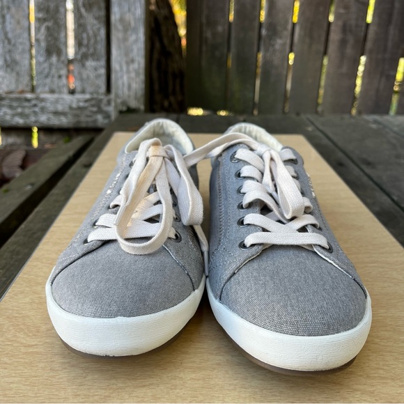 Taos Wm’s Star Canvas Sneakers In Gray Wash Sz 7.5W - Picture 7 of 12